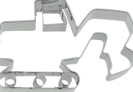 NANU-NANA Ausstechform Bagger, 8 Cm