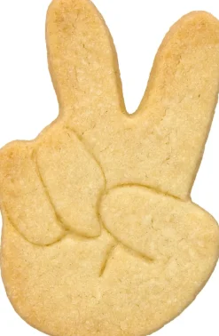 NANU-NANA Ausstechform Peace, 7 Cm