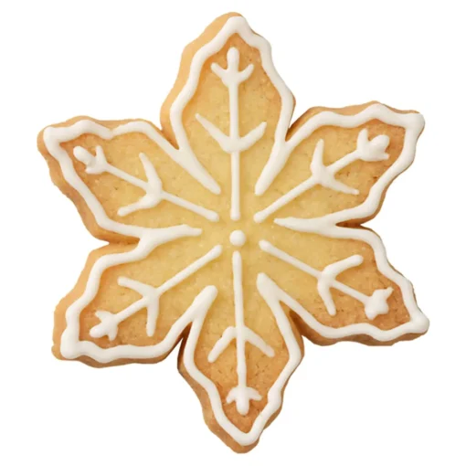 NANU-NANA Ausstechform Schneestern, 5,5 Cm