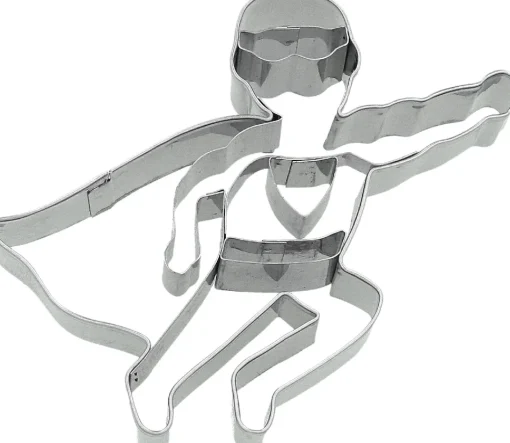 NANU-NANA Ausstechform Superheld, 9 Cm