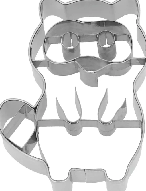 NANU-NANA Ausstechform Waschbär, 7 Cm