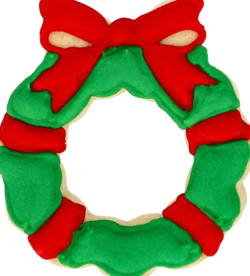 NANU-NANA Ausstechform Weihnachtskranz, 7.5 Cm
