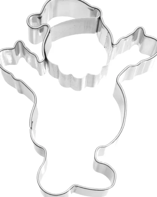 NANU-NANA Ausstechform Weihnachtsmann, 8.5 Cm