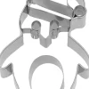 NANU-NANA Ausstechform Weihnachts-Pinguin, 7 Cm