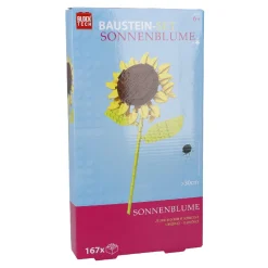 NANU-NANA Bausteine-Set 3D, Sonnenblume, 32 Cm