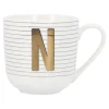 NANU-NANA Becher Buchstabe/Streifen, N, 450 Ml