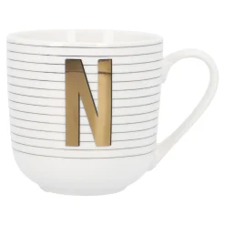 NANU-NANA Becher Buchstabe/Streifen, N, 450 Ml