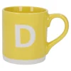 NANU-NANA Becher Buchstabe/Uni, D/gelb, 440 Ml