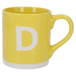 NANU-NANA Becher Buchstabe/Uni, D/gelb, 440 Ml