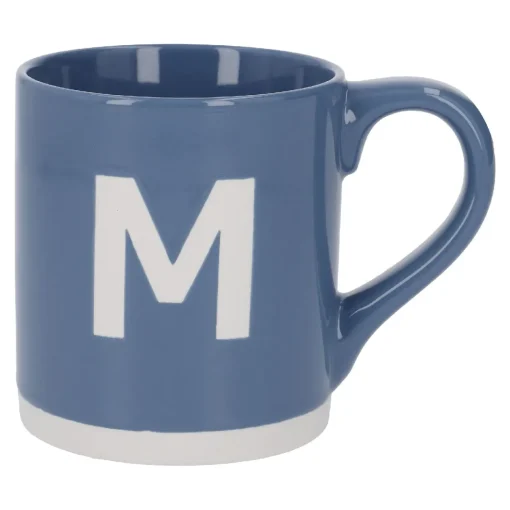 NANU-NANA Becher Buchstabe/Uni, M/blau, 440 Ml