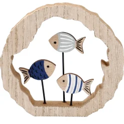 NANU-NANA Deko-Objekt Maritim, Fische, 12 Cm