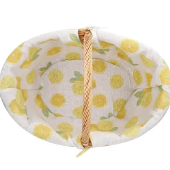 NANU-NANA Einkaufskorb Zitrone, 49 Cm