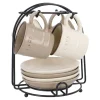 NANU-NANA Espresso-Set Cafe, Braun/creme