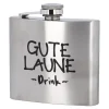 NANU-NANA Flachmann Spruch, Gute Laune, 150 Ml