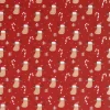 NANU-NANA Geschenkpapier Mix, Elch/rot, 2 M