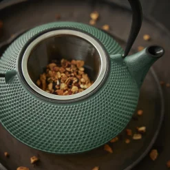 NANU-NANA Gusseisen Teekanne, Grün