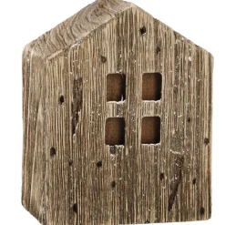NANU-NANA Haus Rustik, Dunkelbraun, 9.5 Cm