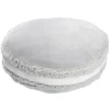 NANU-NANA Kissen Macaron, Grau, 40 X 12 Cm