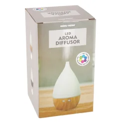 NANU-NANA LED-Aroma-Diffusor, Weiß/schwarz, 18.5 Cm