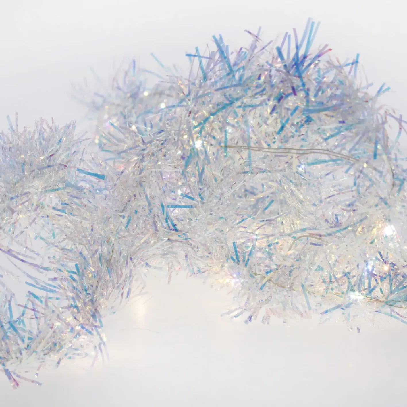 NANU-NANA LED-Lichterkette, Irisierend/warm-weiß, 20er