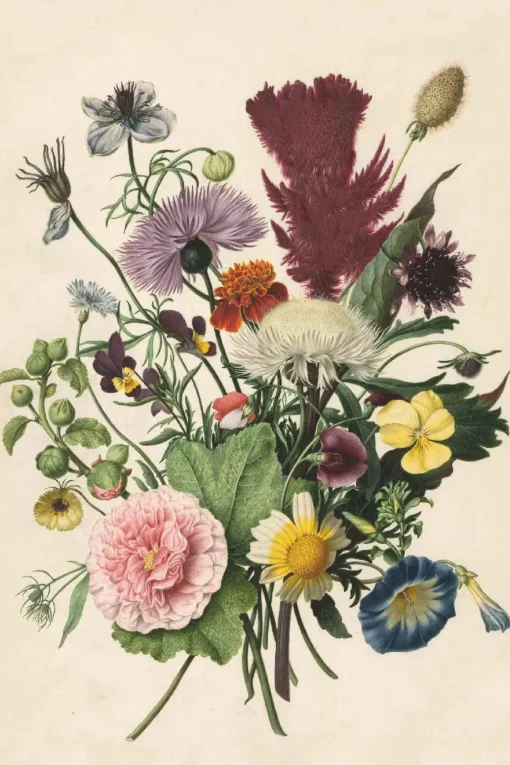 NANU-NANA Poster Flower Bouquet, Nr. 33