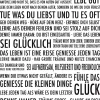 NANU-NANA Poster Immer Positiv, Nr. 61