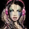 NANU-NANA Poster Loui Jover - Dj Girl, Nr. 58