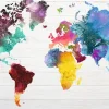 NANU-NANA Poster The World In Watercolors, Nr. 229