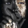 NANU-NANA Poster Women Gold Hands, Nr. 15