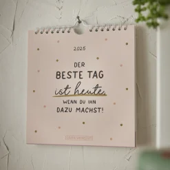 NANU-NANA Postkarten Kalender, 2025, Der Beste Tag