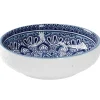 NANU-NANA Schale China, Flach, Blau/hellblau, 12 Cm