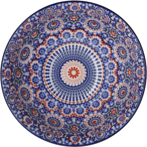 NANU-NANA Schale Tokio, 15 Cm, Dunkelblau/Grün