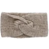 NANU-NANA Stirnband Melange Mit Knoten, Beige