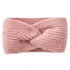 NANU-NANA Stirnband Melange Mit Knoten, Rosa