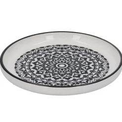 NANU-NANA Teller China, Orient, Schw/wss, 16.5 Cm