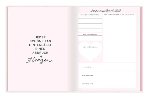 NANU-NANA Terminplaner Lady, 2025, Mein Happiness-Planer