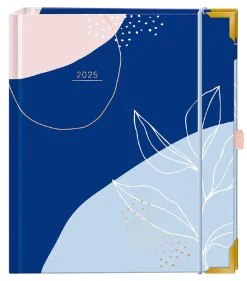 NANU-NANA Terminplaner Premium 2025, Blau