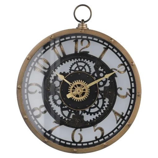 NANU-NANA Wanduhr Antik, Mechanisch, 27 Cm